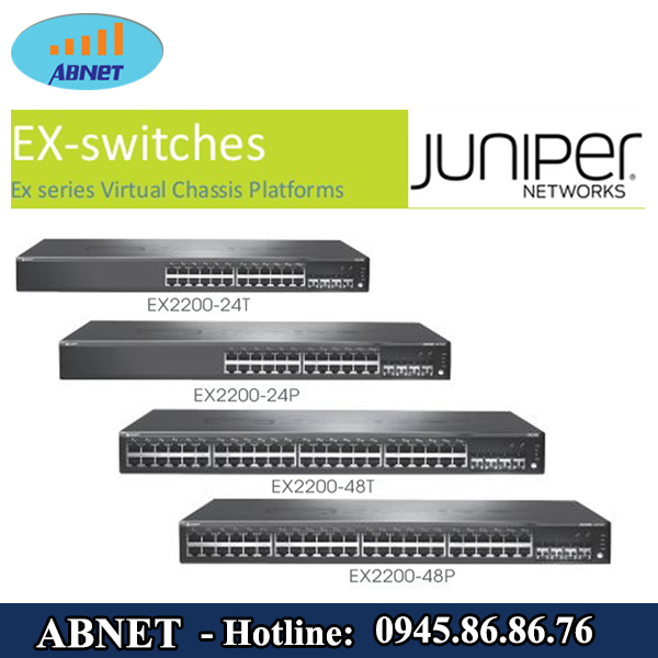 thiết bị mạng Switch Juniper